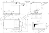Котел 1.1 без дымососа чертеж